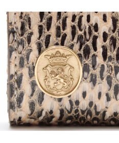 A.D.M.J. 【スネークレザー】スモールウォレット