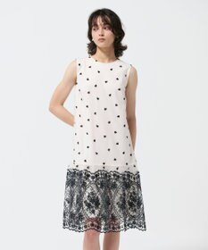 GRACE CONTINENTAL 刺繍レースドレス