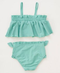 OP／FILA 【marie claire ENFANTS】ニットリブセパレート水着