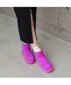 MODE ET JACOMO <carino>本革ムートンショートブーツ