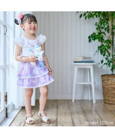 Mother garden マザーガーデン キッズ ドレス セパレート 浴衣 《ユニコーン 星空柄》 95~100cm