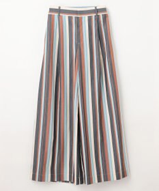 NAVE 【Nave 　洗える】ワイドストライプ　パンツ