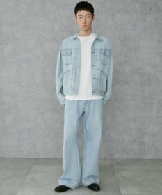 WEGO デニムトラッカージャケット