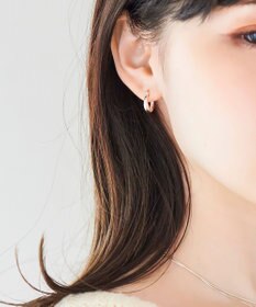 Phoebe 【SV925】ソフトミニフープピアス（片耳）