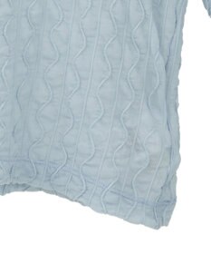 earth music&ecology ハイネックシアーうねうねプルオーバー