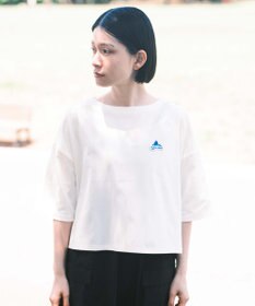 SHARE PARK LADIES 【UVカット・吸水速乾・ストレッチ・軽量 】エンブレムショートTシャツ（S・Mサイズ）