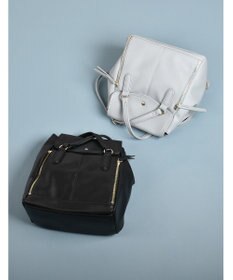 LA BAGAGERIE 【MONICA】フェイクレザー2WAYリュック