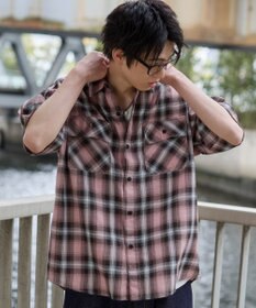 WEGO オンブレチェックシャツ（SS）