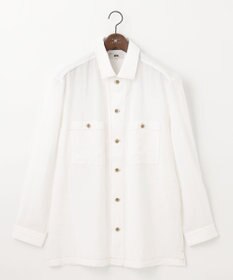 JOSEPH ABBOUD 【キングサイズ・サスティナブル】リンクルマイヤー シャツアウター