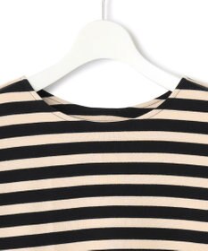 23区 L 【CanCam４月号掲載/洗える】Armor-lux スムース バックボタン ボーダー カットソー