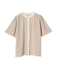 Green Parks ・ＥＬＥＮＣＡＲＥ　ＤＵＥ　バイカラーブラウス