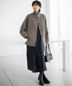 23区 L 【洗える】TWビエラ シャツワンピース