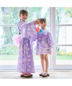 Mother garden マザーガーデン キッズ ドレス セパレート 浴衣 《ユニコーン 星空柄》 95~100cm