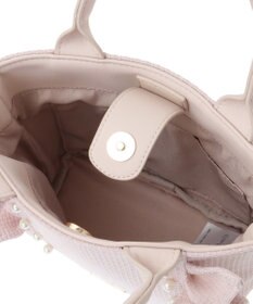 Maison de FLEUR 2WayフリルトートSバッグ