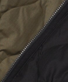 UNFILO 【120-150cm】TAION ミリタリーZIP Vネック ダウンジャケット(UNISEX)