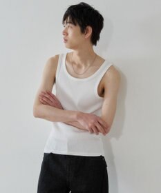 WEGO コットンリブタンクトップ