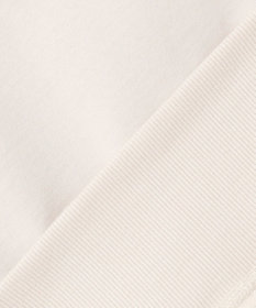 23区 【SLOW/WEB限定】コンパクトインレー フレンチスリーブ カットソー