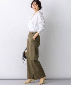 23区 【一部先行予約/VERY掲載】CANCLINI シャーティング ベーシックシャツ