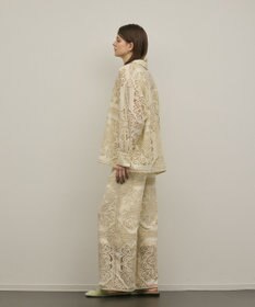 GRACE CONTINENTAL パネル刺繍パンツ