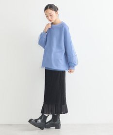 earth music&ecology シアーレイヤードプルオーバー