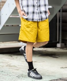 WEGO 【速乾/ウエストゴム/SMLサイズ】ナイロンイージーショーツ