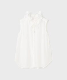 GRACE CONTINENTAL マルチフリルノースリーブブラウス