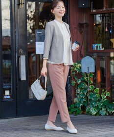 Tiaclasse 【洗える】ピンタックギャザーブラウス