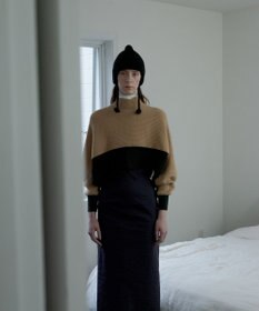 TRICOTE 【耳当て付き】イヤーフラップニットハット