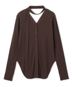 uncrave ヴィンテージリブ 2WAYトップス