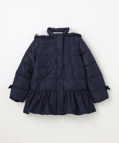 ANY KIDS 【洗濯機OK】中綿リボンコート