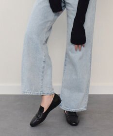 INTER-CHAUSSURES 【FABIO RUSCONI】モカデザインレザーシューズ