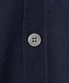 GOTAIRIKU 体温調整に【洗える/チクチクしにくい/ピリングしにくい】イタリア糸 ハイゲージ カーディガン_WOOL100%