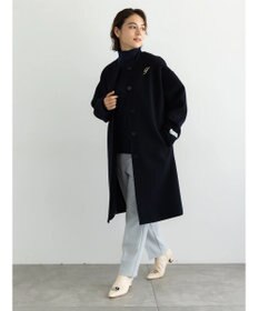 Te chichi ウールメルトンノーカラーロングコート《2025winter catalog item》