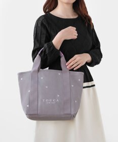 TOCCA 【大人百花コラボカラー有・WEB＆一部店舗限定】LUCKY SHOWER CANVASTOTE キャンバス トートバッグ