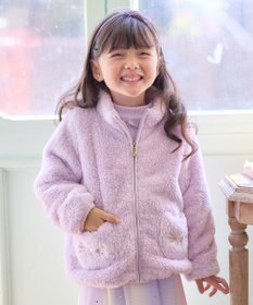 ANY KIDS ネコポケットボアブルゾン