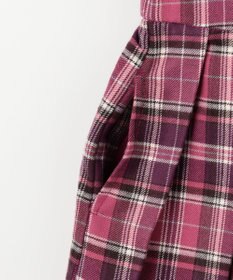 ANY KIDS チェックプリーツジャンパースカート