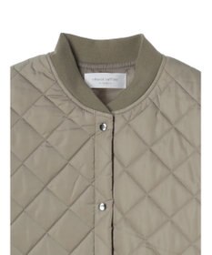 Green Parks 撥水加工　中綿キルトミドル丈コート