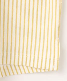 自由区 【洗える】リヨセルコットンストライプ カットソー