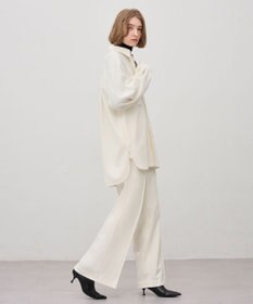 uncrave コンプレストウール ストレートパンツ