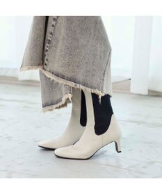 MODE ET JACOMO <MODE ET JACOMO>スクエアトゥサイドゴアブーツ