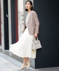 ANY SIS エアリープリーツ スカート