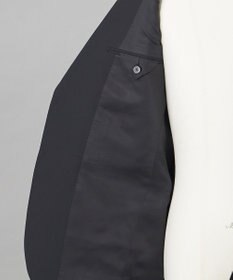 GOTAIRIKU 【オールシーズン対応】WOOL×POLYESTER ライトウェイト スーツ（ブラックストライプ）