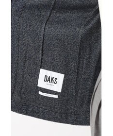 DAKS 軽量ヘリンボーン カジュアルテーラードブレザー