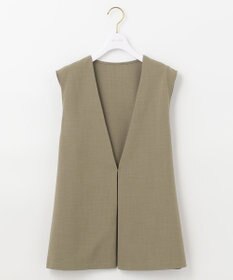 ANY SIS 【セットアップ対応】リネンライク ジレ