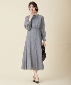 ANY SIS 【Lily Calin】ラインエンブロイダリー ドレス