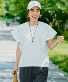 UNFILO フレアスリーブ Tシャツ