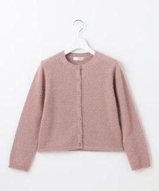 Feroux 【洗える】ラメシャギー カーディガン