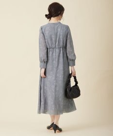 ANY SIS 【Lily Calin】ラインエンブロイダリー ドレス