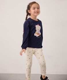 ANY KIDS アニマルモチーフ長袖Tシャツ