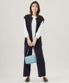 J.PRESS LADIES L 【洗える】VIS/PE ROME ニット ジレベスト